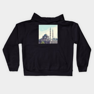 The Blue Mosque Kids Hoodie